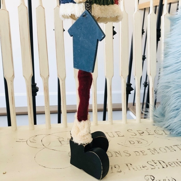 RUSTIC Christmas Santa, Christmas Decor, Very Good Condition - Picture 10 of 11